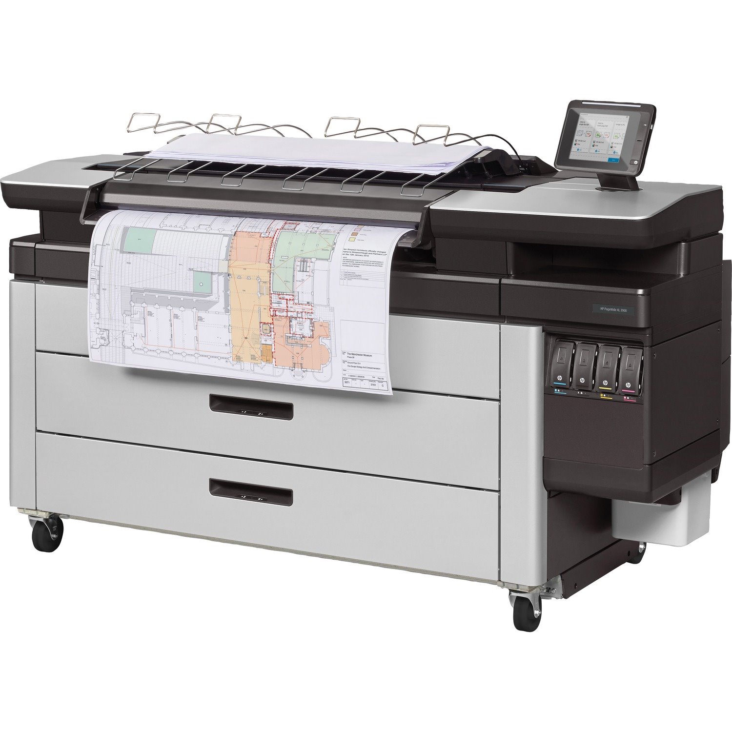 HP PageWide XL 3900 Page Wide Array Large Format Printer - 1016 mm (40") Print Width - Colour