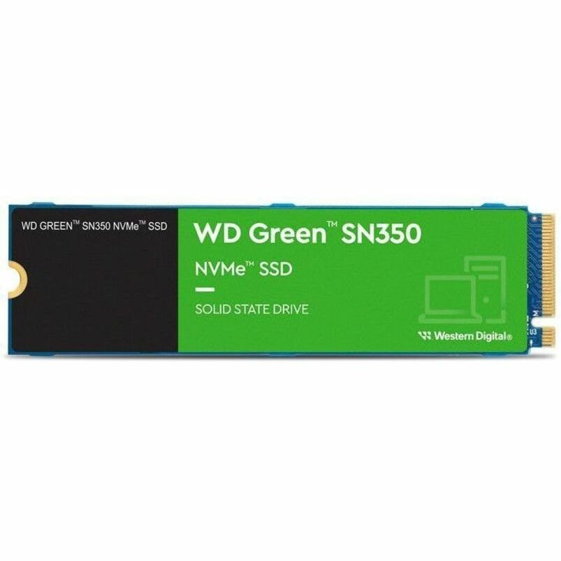 WD Green SN350 WDS100T2G0C 1 TB Solid State Drive - M.2 2280 Internal - PCI Express NVMe (PCI Express NVMe 3.0 x4)