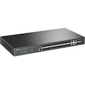 TP-Link JetStream TL-SG3428XF 4 Ports Manageable Ethernet Switch - Gigabit Ethernet, 10 Gigabit Ethernet - 10/100/1000Base-T, 10GBase-X