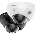 Hikvision AcuSense DS-2CD2583G2-IS 8 Megapixel Outdoor 4K Network Camera - Color - Mini Dome - White