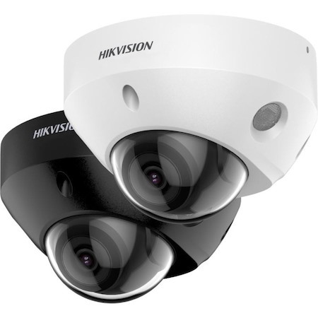 Hikvision AcuSense DS-2CD2583G2-IS 8 Megapixel Outdoor 4K Network Camera - Color - Mini Dome - White