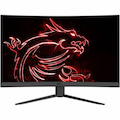 MSI Optix G32CQ4 E2 31.5" WQHD Curved Screen Gaming LCD Monitor - 16:9 - Metallic Black