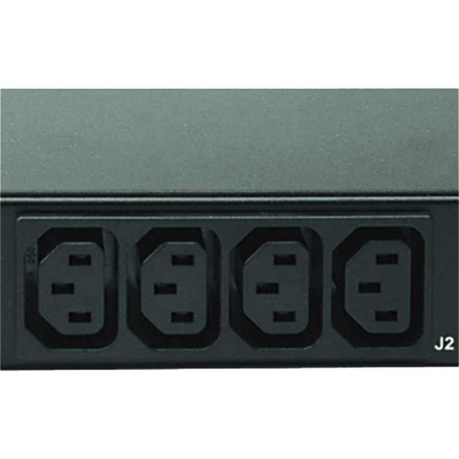 Eaton Basic rack PDU, 1U, L15-30P input, 8.64 kW max, 200-240V, 24A, 10 ft cord, Three-phase, Outlets: (6) C19 Outlet grip