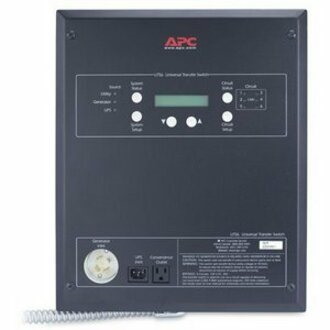 APC 6-Circuit Universal Transfer Switch