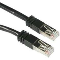 C2G-7ft Cat5e Molded Shielded (STP) Network Patch Cable - Black