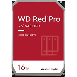 WD Red Pro WD161KFGX 16 TB Hard Drive - 3.5" Internal - SATA (SATA/600) - Conventional Magnetic Recording (CMR) Method