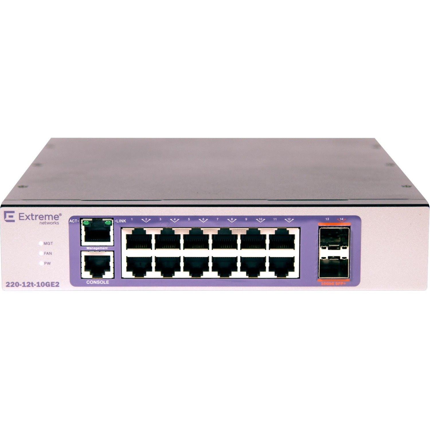 Extreme Networks 220-12t-10GE2 Layer 3 Switch