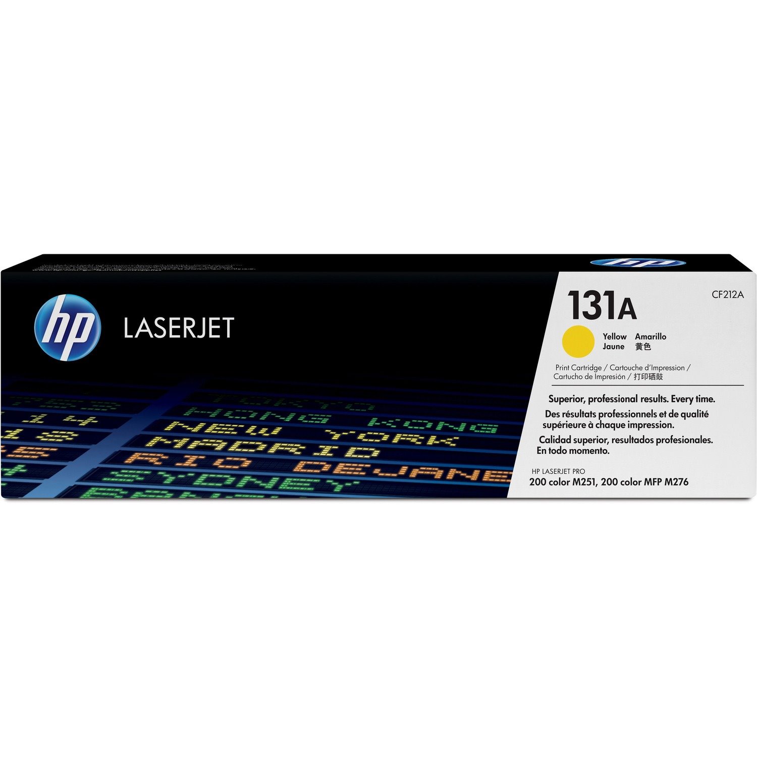 HP 131A (CF212A) Original Laser Toner Cartridge - Single Pack - Yellow - 1 Each