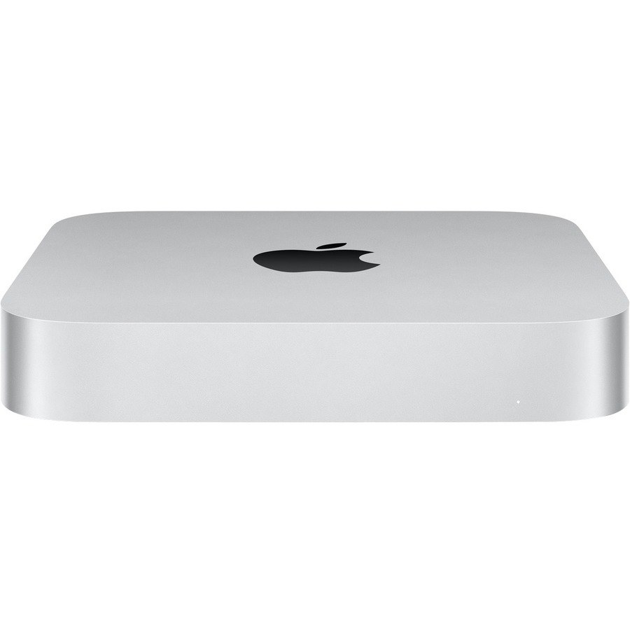 Apple Mac mini Desktop Computer - Apple M2 Octa-core (8 Core) - 16 GB RAM - 256 GB SSD - Mini PC - Silver