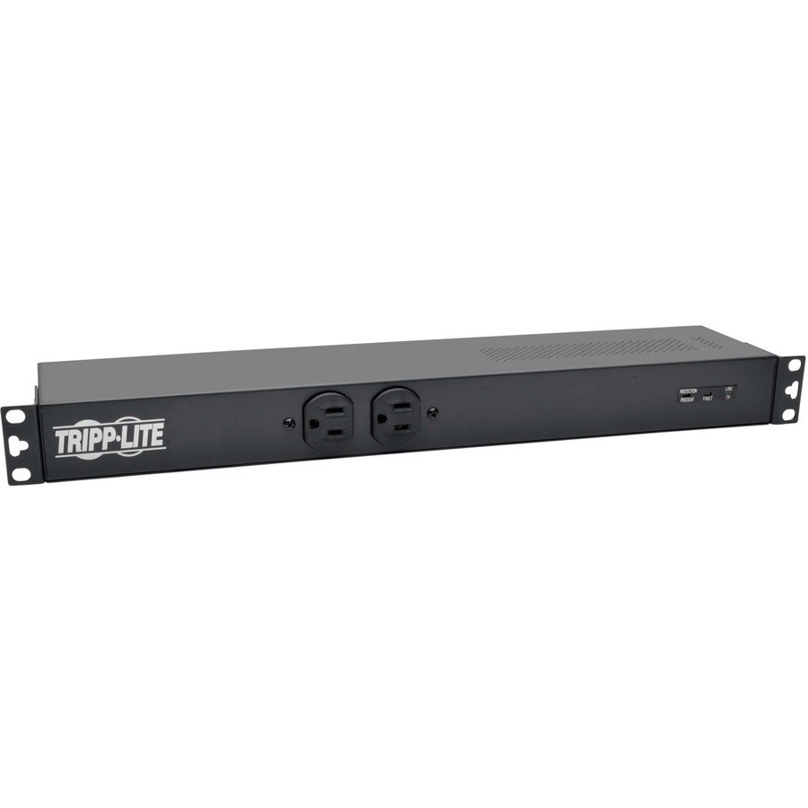 Eaton Tripp Lite Series 2kW 100-127V Single-Phase Basic PDU with ISOBAR Surge Protection - 3840 Joules, 14 Outlets, L5-20P Input (5-20P Adapter), 6 ft. Cord, 1U