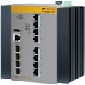 Allied Telesis IE300 AT-IE300-12GP-80 8 Ports Manageable Layer 3 Switch - Gigabit Ethernet - 10/100/1000Base-TX, 1000Base-X