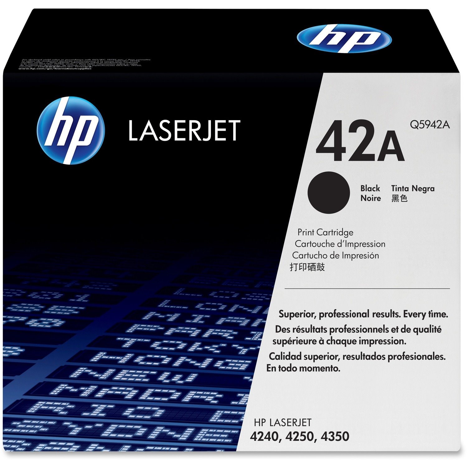 HP 42A Original Standard Yield Laser Toner Cartridge - Black - 1 Each