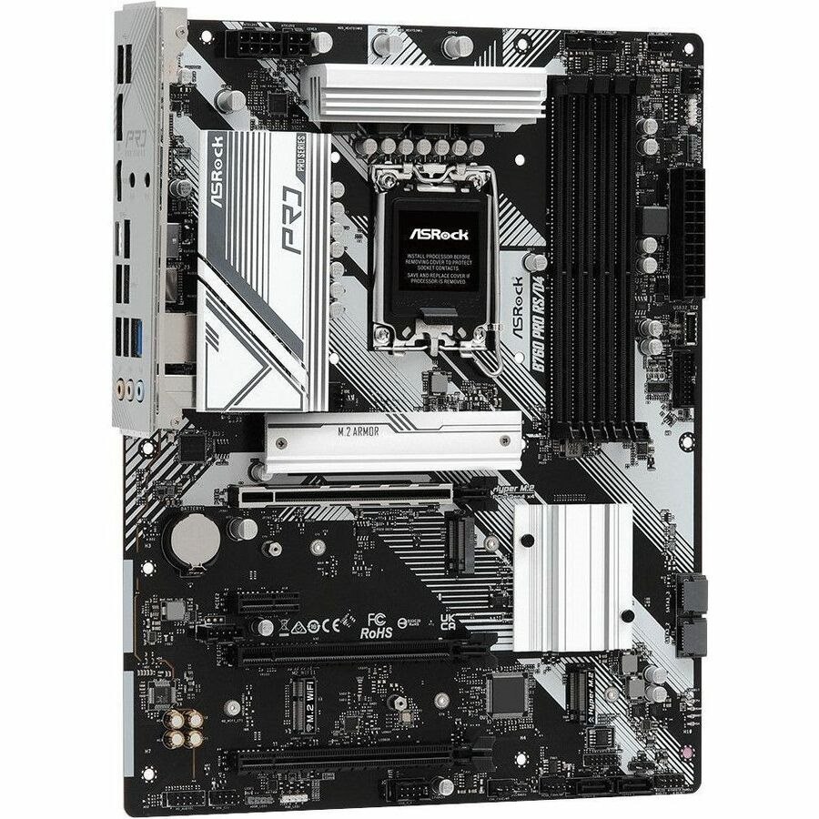 ASRock B760 Pro RS Lga 1700 DDR4 Atx Motherboard