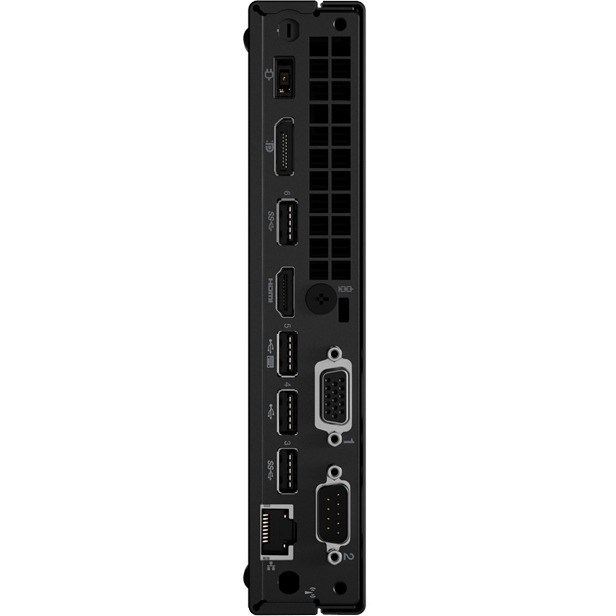 Lenovo ThinkCentre M60e 11LV005GUK Desktop Computer - Intel Core i3 10th Gen i3-1005G1 - 8 GB - 256 GB SSD - Tiny - Black