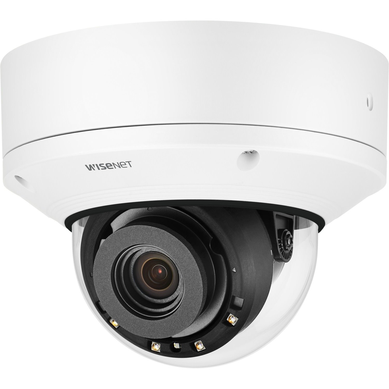 Wisenet XND-8082RV 6 Megapixel Indoor HD Network Camera - Color, Monochrome - Dome - Signal White