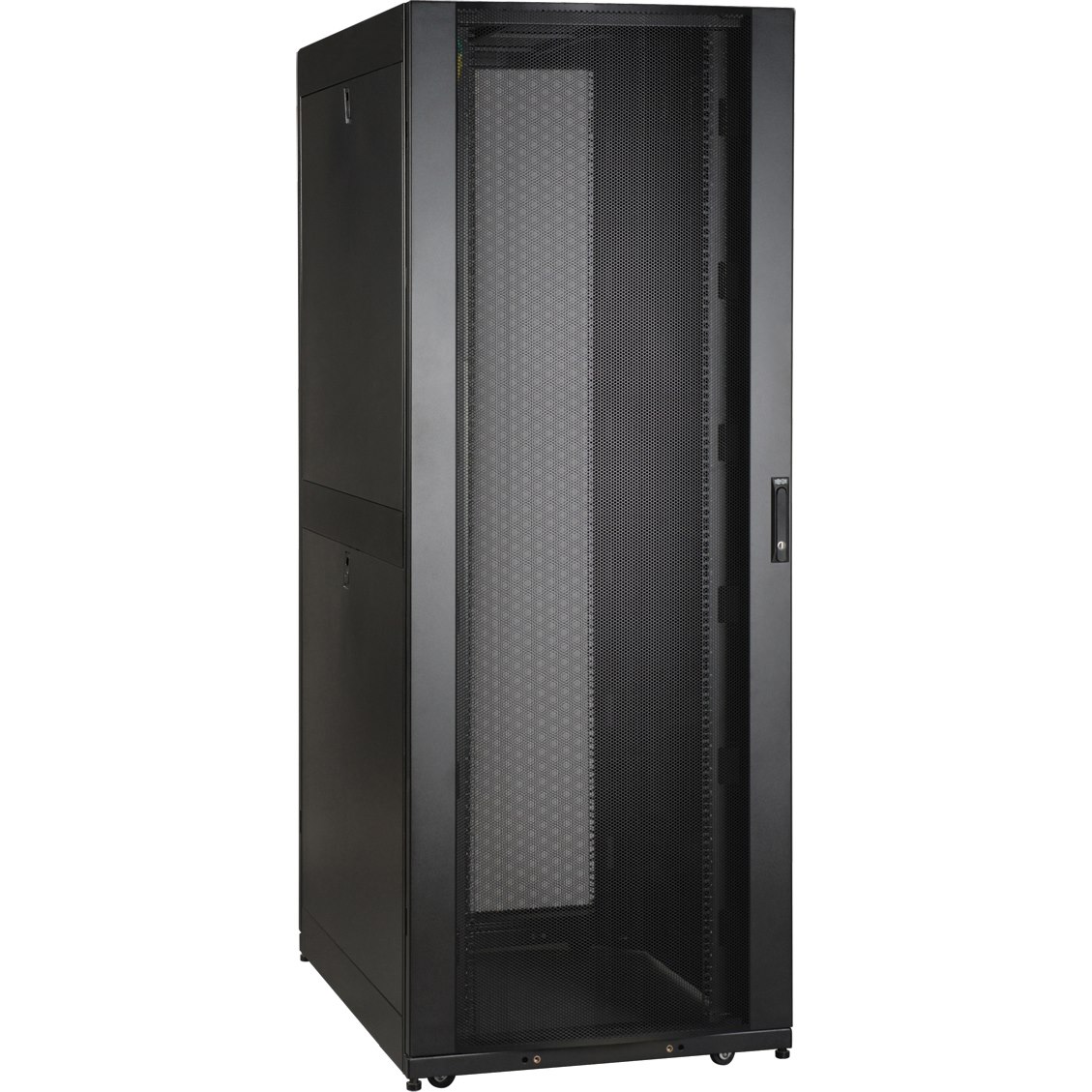 Eaton Tripp Lite Series 48U SmartRack Wide Standard-Depth Rack Enclosure Cabinet with doors & side panels