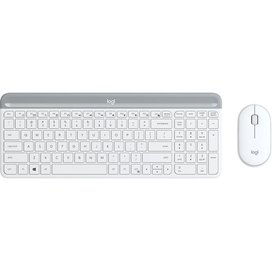 Logitech Slim MK470 Keyboard & Mouse - English (UK)