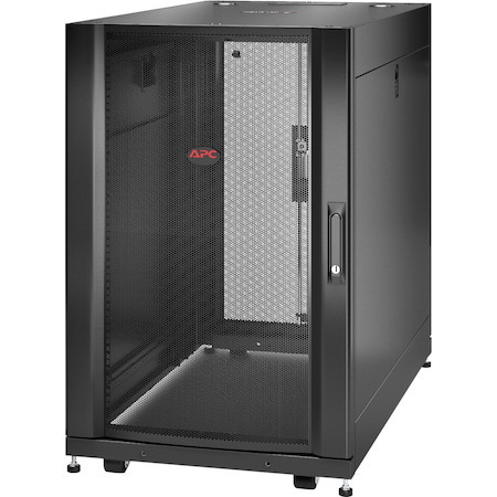 APC by Schneider Electric NetShelter SX 18U Floor Standing Rack Cabinet for Server, Storage - 482.60 mm Rack Width x 920.75 mm Rack Depth - Black
