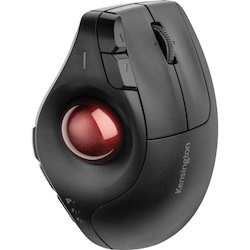 Kensington Pro Fit Ergo Vertical Trackball - Bluetooth - Optical - 9 Programmable Button(s) - Black