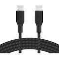 Belkin BOOST&uarr;CHARGE 3 m USB-C Data Transfer Cable for MacBook, Chromebook, Notebook, iPad, MacBook Pro, PC