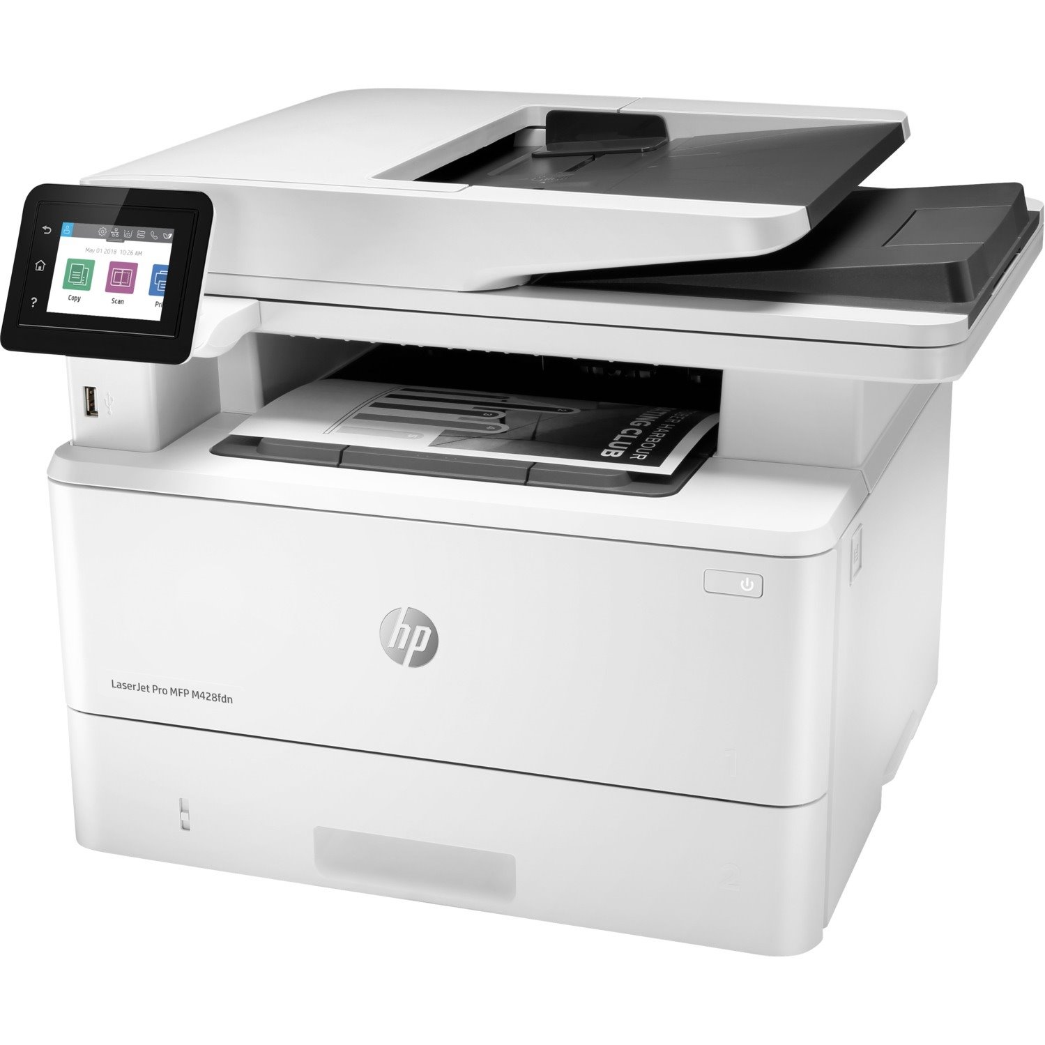 Принтер laserjet pro mfp m428fdn не читает вновь установленный картридж