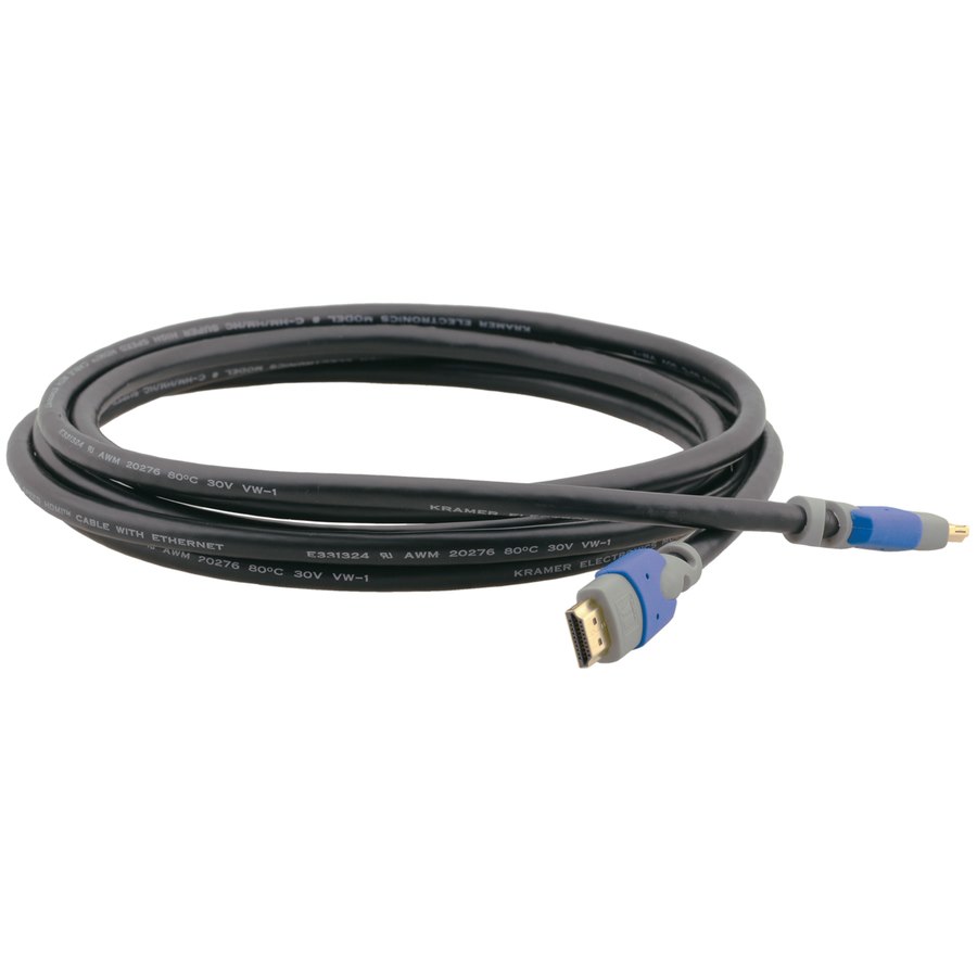 Kramer 4.57 m HDMI A/V Cable for Audio/Video Device