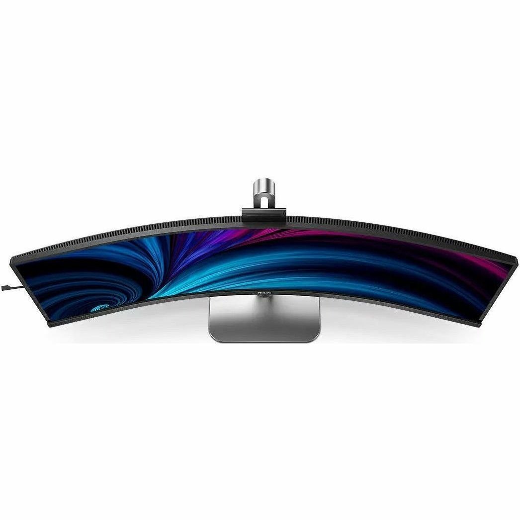 Philips 49B2U5900CH 49" Class Webcam Dual Quad HD (DQHD) Curved Screen LED Monitor - 32:9 - Textured Black