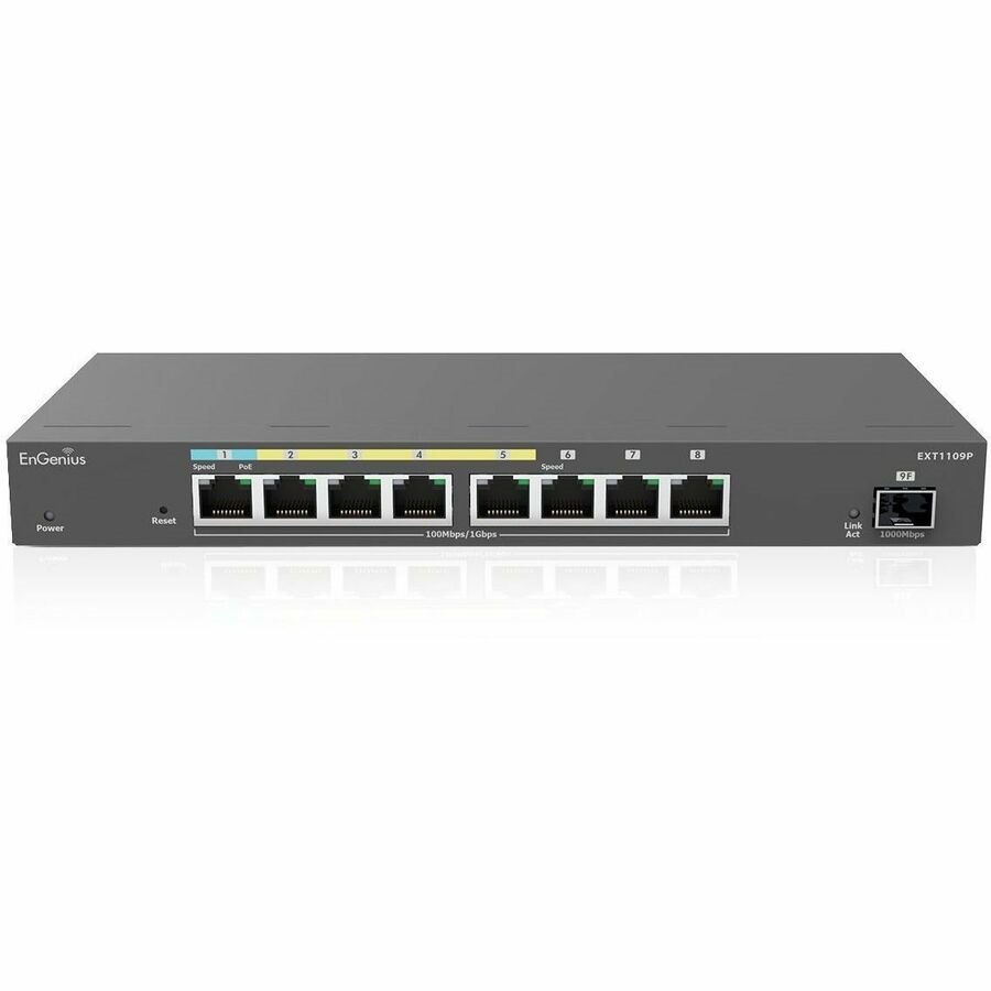 EnGenius 3xGE, 4xGE PoE, 1xGE PD Switch Extender with 1 SFP Port