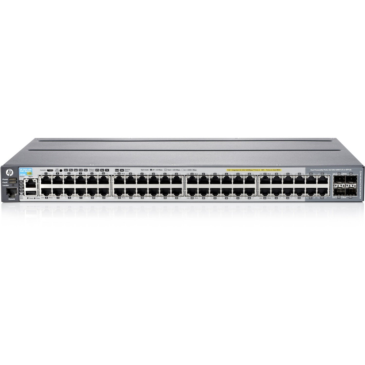 HPE Sourcing 2920-48G-POE+ Switch