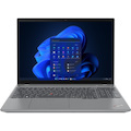 Lenovo ThinkPad T16 Gen 1 21BV00GHUS 16" Touchscreen Notebook - WUXGA - 1920 x 1200 - Intel Core i7 12th Gen i7-1270P Dodeca-core (12 Core) 2.20 GHz - 16 GB Total RAM - 16 GB On-board Memory - 512 GB SSD - Storm Gray