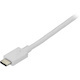 StarTech.com 3ft/1m USB C to DisplayPort 1.2 Cable 4K 60Hz - USB Type-C to DP Video Adapter Monitor Cable HBR2 - TB3 Compatible - White