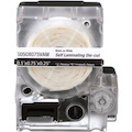 Panduit PXE S100X075VAM MP Printer Self-Lam Label, Vinyl, White, 0.75"x1" , 0.25"POH
