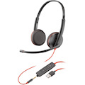 Plantronics Blackwire C3225 Wired Over-the-head Stereo Headset