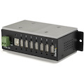 StarTech.com 7-Port Industrial USB 2.0 Hub with ESD Protection & 350W Surge Protection