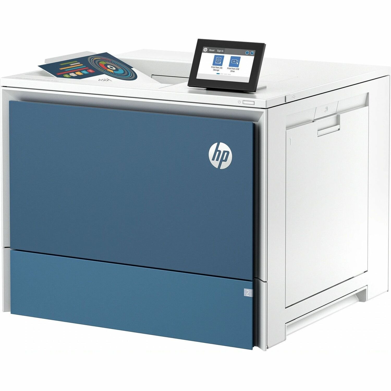 HP LaserJet Enterprise 6700dn Desktop Wired Laser Printer - Colour