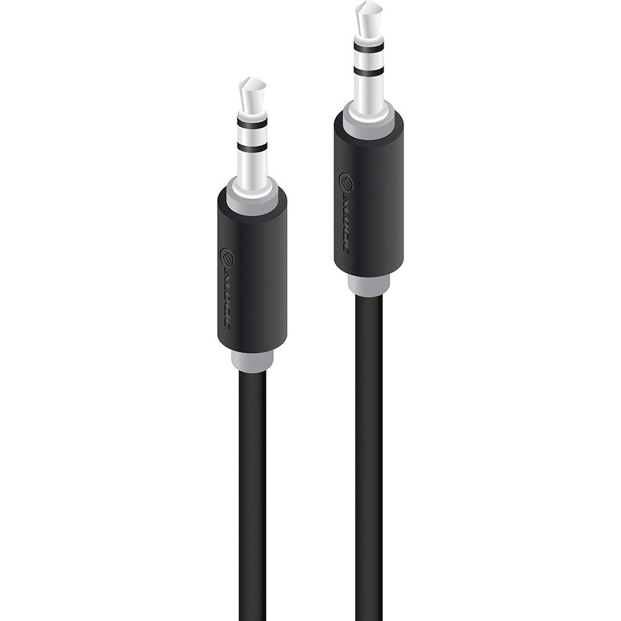 Alogic 2 m Mini-phone Audio Cable for Audio Device, MP3 Player, Mobile Phone, Tablet, Speaker, Computer - 1