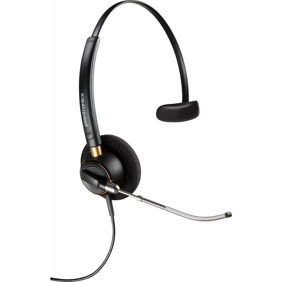 Poly EncorePro 510V Wired On-ear, Over-the-head Mono Headset - Black