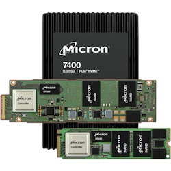 Micron 7400 PRO 1.92 TB Solid State Drive - 2.5" Internal - U.3 (PCI Express NVMe 4.0 x4) - Read Intensive - TAA Compliant