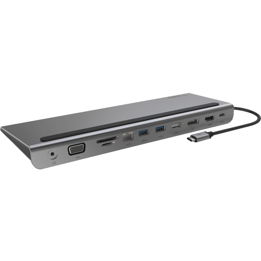 Belkin CONNECT USB Type C Docking Station for Notebook - Memory Card Reader - SD, microSD - Grey