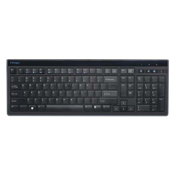 Kensington Advance Fit 72357 Keyboard - Cable Connectivity - USB Interface - English - Black