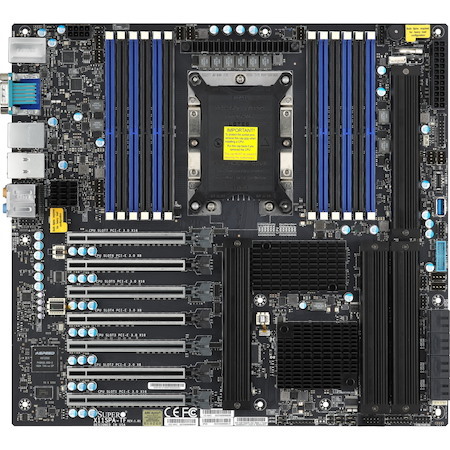 Supermicro X11SPA-TF Workstation Motherboard - Intel C621 Chipset - Socket P LGA-3647 - Extended ATX