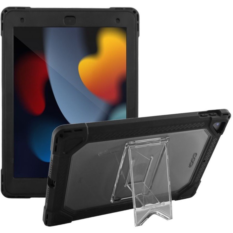 Codi Clear Rugged Case For iPad 10.2" (Gen 7/8/9) - For Apple iPad (7TH Generation)