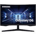 Samsung Odyssey G5 C34G55TWWN 34" Class UW-QHD Curved Screen Gaming LCD Monitor - 21:9 - Black