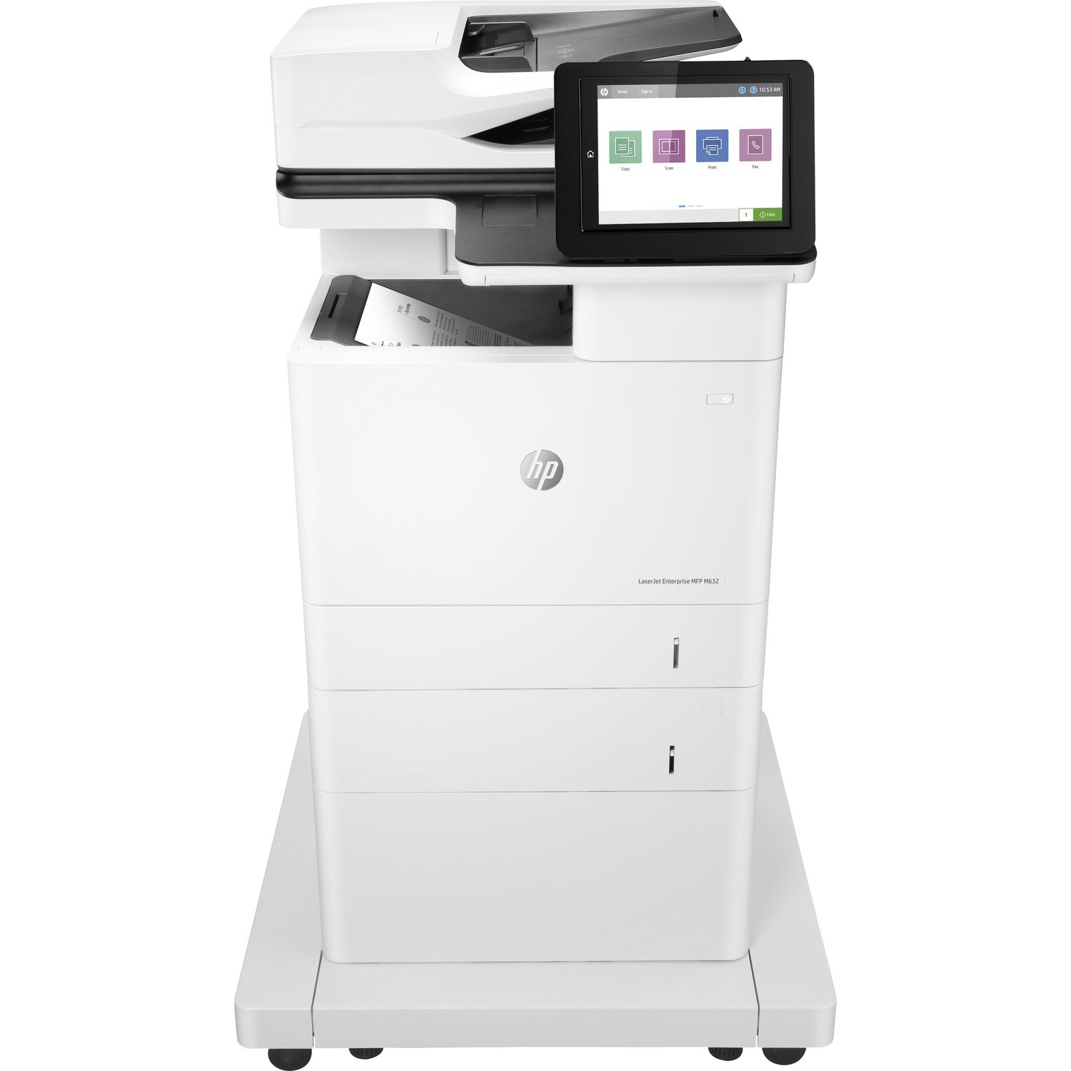 HP LaserJet M632fht Laser Multifunction Printer - Monochrome