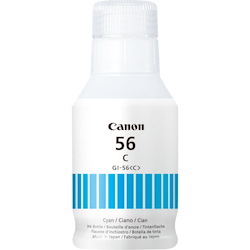 Canon GI-56C Refill Ink Bottle - Cyan - Inkjet