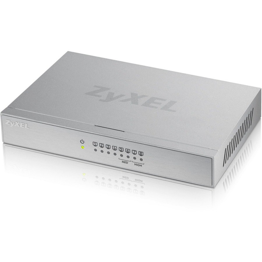 ZYXEL GS-108B v3 8 Ports Ethernet Switch - Gigabit Ethernet - 1000Base-T