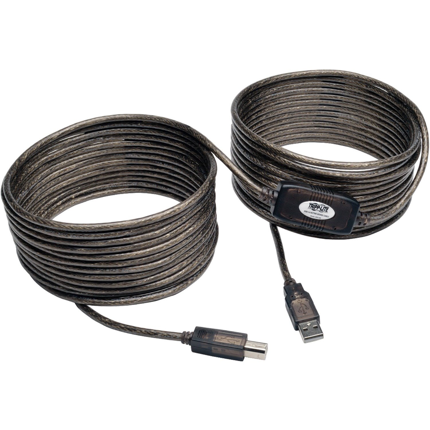 Tripp Lite 36ft USB 2.0 Hi-Speed A/B Active Repeater Cable Male/Male 36'