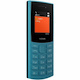 Nokia 105 4G (2023) Feature Phone - 1.8" LCD QQVGA 120 x 160 - Series 30+ - 4G - Ocean Blue