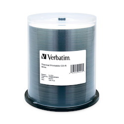 Verbatim 95253 CD Recordable Media - CD-R - 52x - 700 MB - 100 Pack Spindle