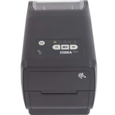 Zebra ZD411T Desktop Thermal Transfer Printer - Monochrome - Label/Receipt Print - Fast Ethernet - USB - USB Host - Bluetooth - Near Field Communication (NFC) - US